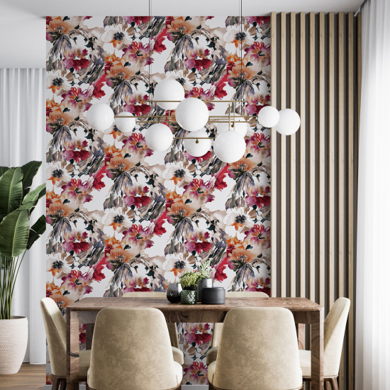 Papel pintado - Motivo floral