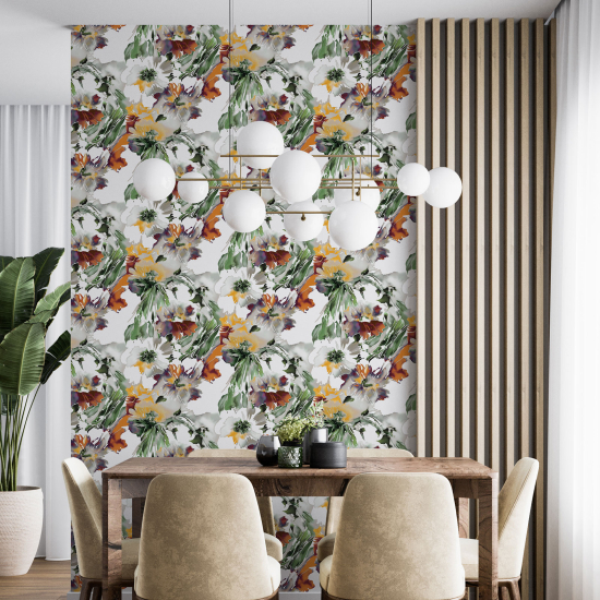 Papel pintado - Motivo floral