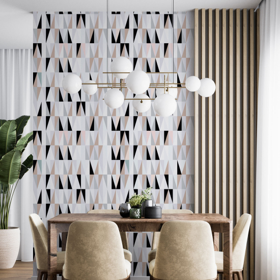 Papel pintado - Motivo geométrico
