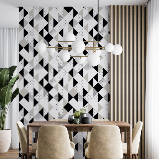 Papel pintado - Motivo geométrico