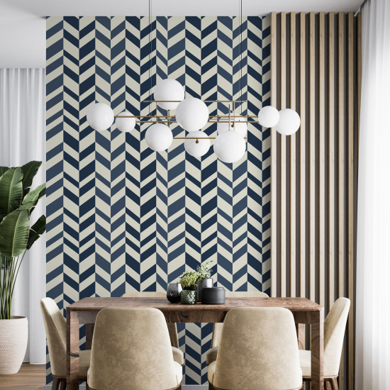 Papel pintado - Motivo geométrico