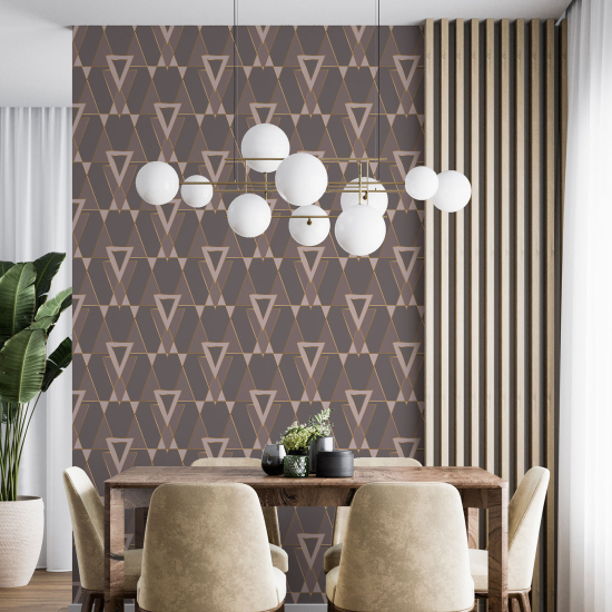 Papel pintado - Motivo geométrico