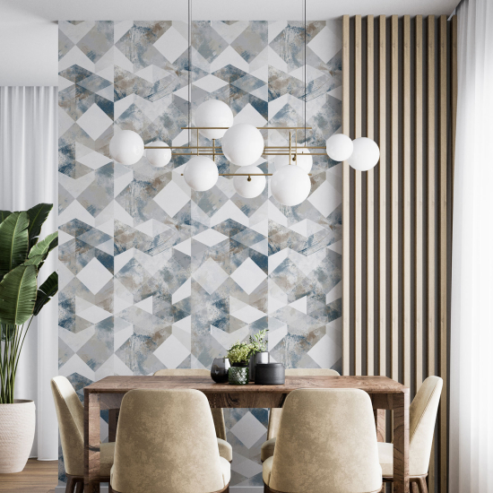 Papel pintado - Motivo geométrico