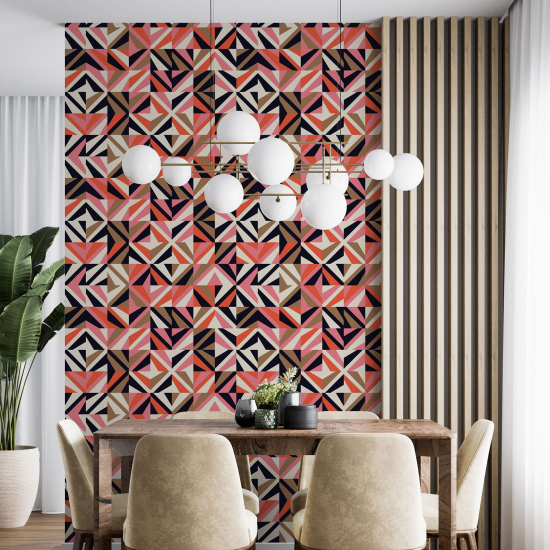 Papel pintado - Motivo geométrico