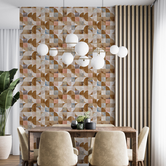 Papel pintado - Motivo geométrico