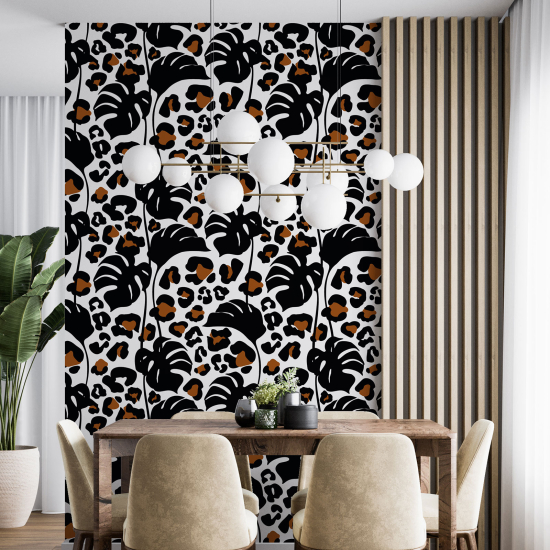 Papel pintado - Motivo Leopardo