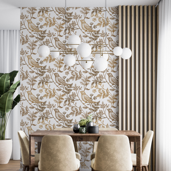 Papel pintado - Pájaros