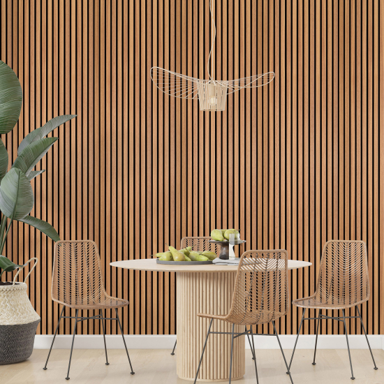 Papel pintado - Paneles Imitación Madera