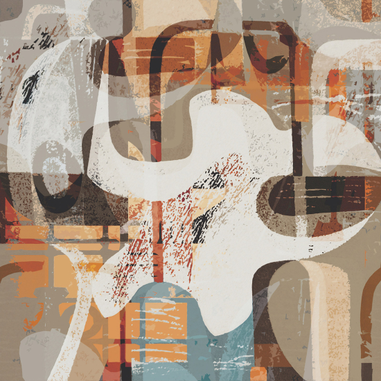 Papel pintado panorámico - Abstracto