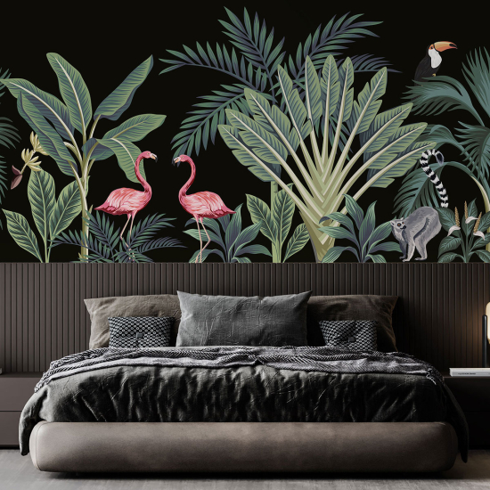 Papel pintado panorámico - Animales de la Selva
