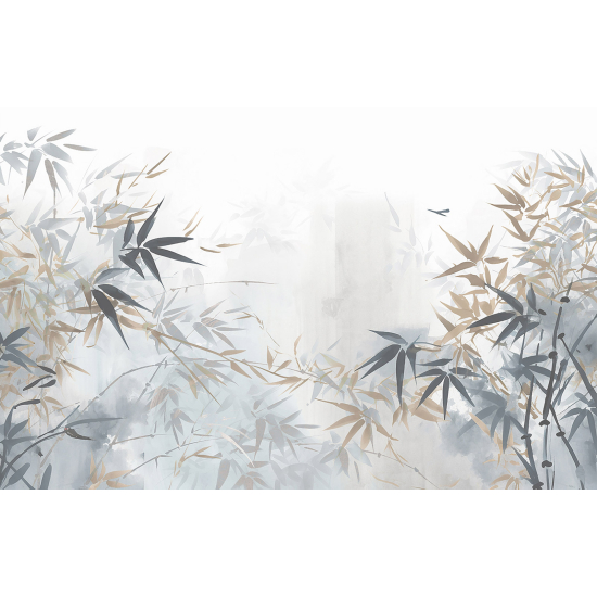 Papel pintado panorámico - Árboles pájaro