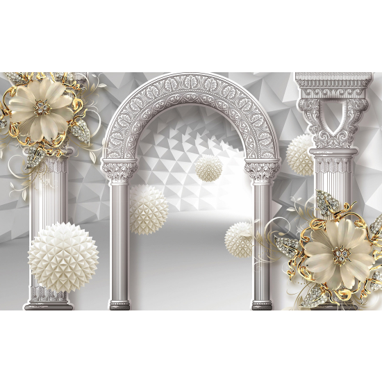 Papel pintado panorámico - Arco 3D