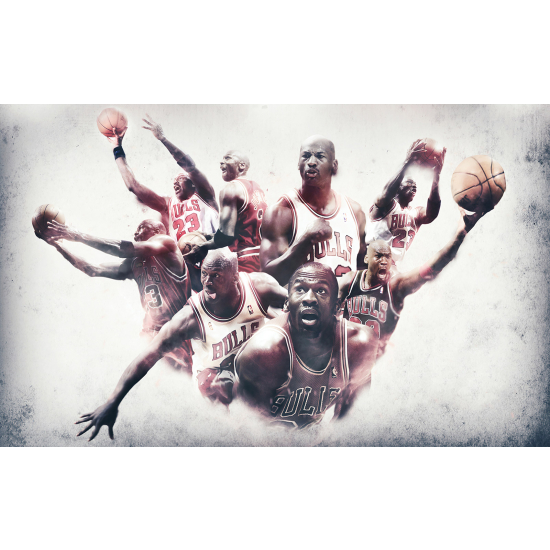Papel pintado panorámico Basket / Baloncesto - Jugadores