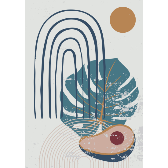 Papel pintado panorámico - Boho