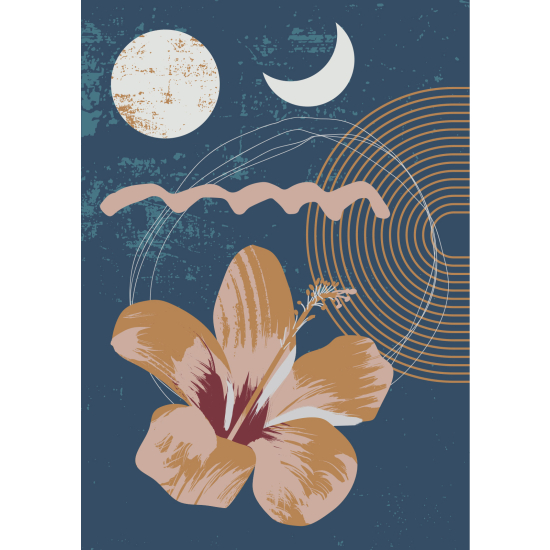 Papel pintado panorámico - Boho