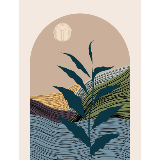 Papel pintado panorámico - Boho