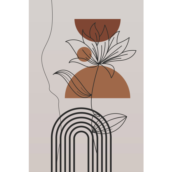 Papel pintado panorámico - Boho