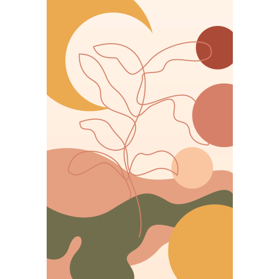 Papel pintado panorámico - Boho