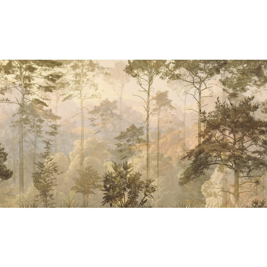 Papel pintado panorámico - Bosque