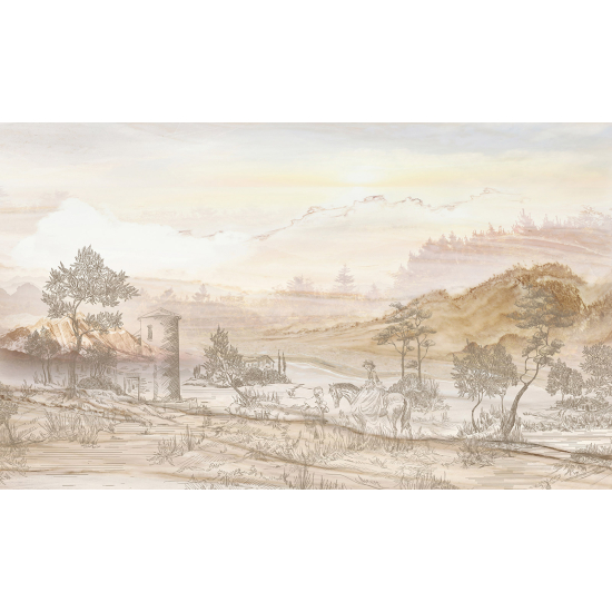Papel pintado panorámico - Bosque