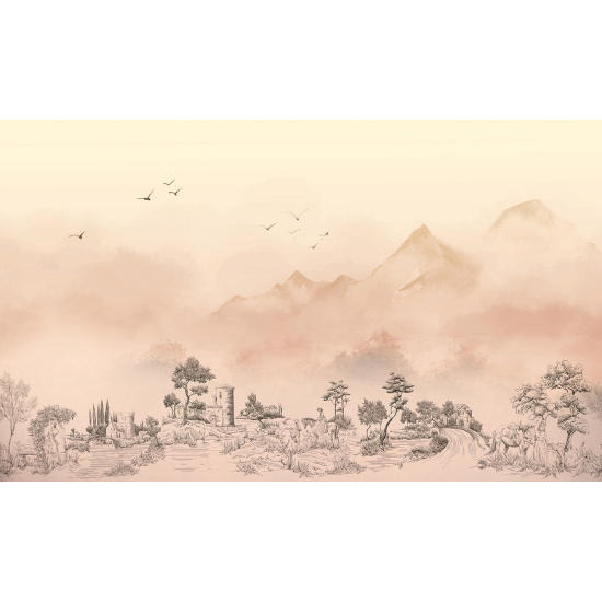 Papel pintado panorámico - Bosque