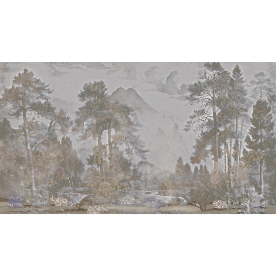 Papel pintado panorámico - Bosque