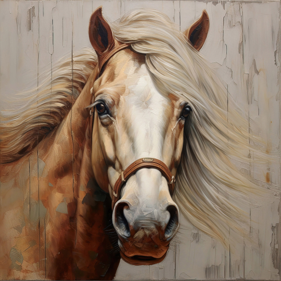Papel pintado panorámico - Caballo