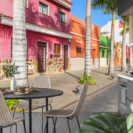Papel pintado panorámico - Callejón Islas Canarias