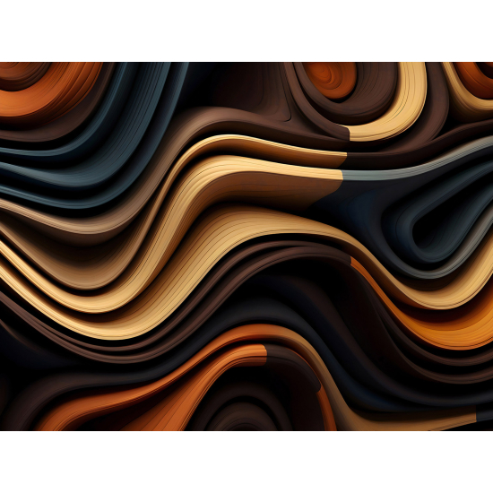 Papel pintado panorámico - Diseño 3D