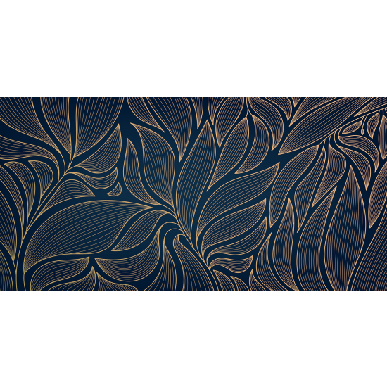 Papel pintado panorámico - Diseño de hojas