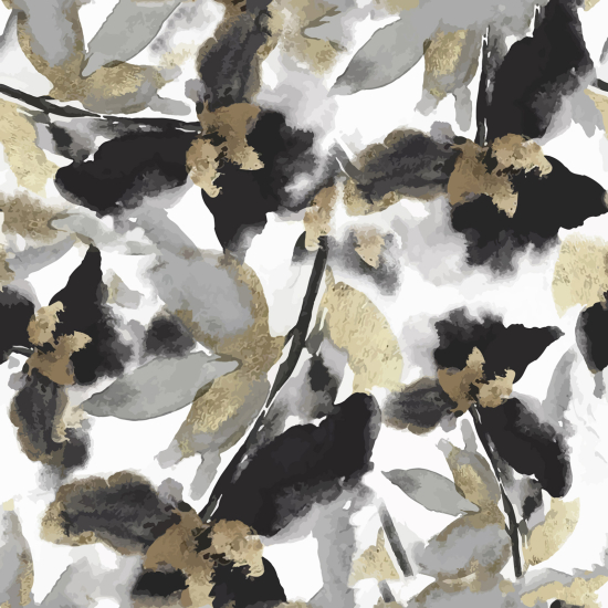 Papel pintado panorámico - Diseño de hojas