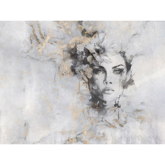Papel pintado panorámico - Diseño de Mujer