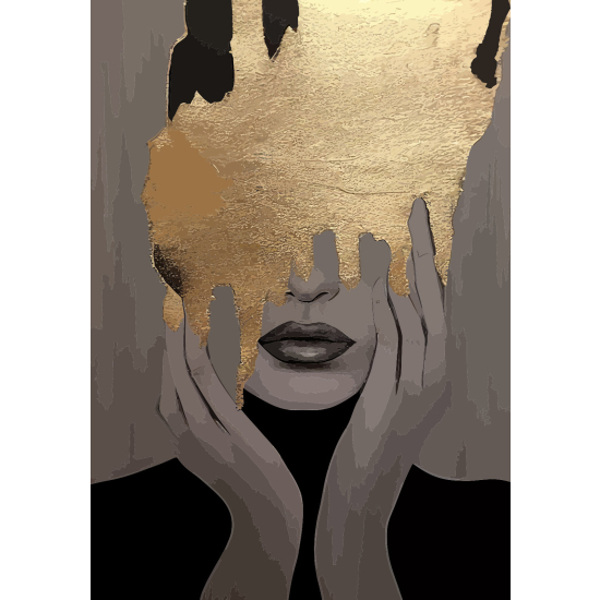 Papel pintado panorámico - Diseño de Mujer
