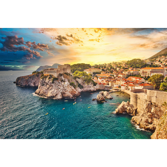 Papel pintado panorámico - Dubrovnik Croacia