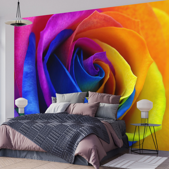 Papel pintado panorámico - El Diseño de la Rosa