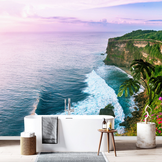 Papel pintado panorámico - El mar Acantilados