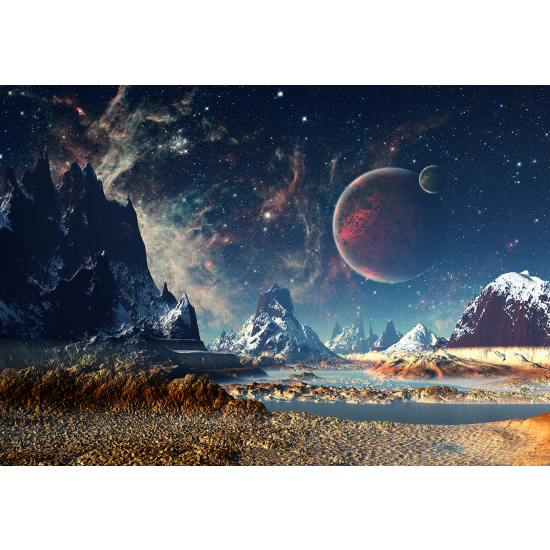 Papel pintado panorámico - Espacio