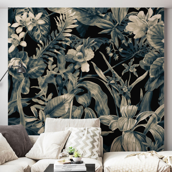 Papel pintado panorámico - Flores