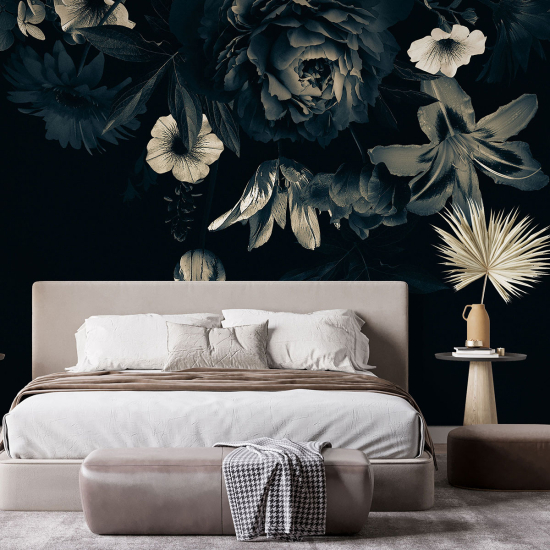 Papel pintado panorámico - Flores