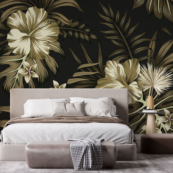 Papel pintado panorámico - Flores