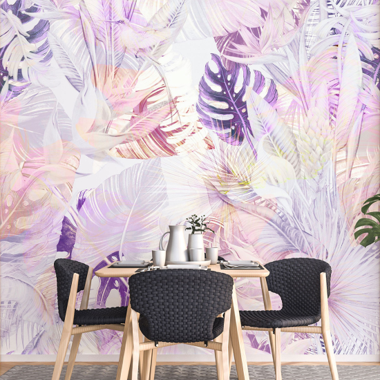 Papel pintado panorámico - Flores