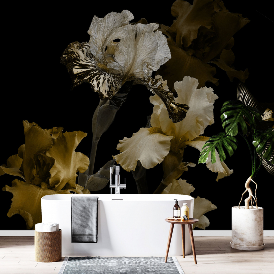 Papel pintado panorámico - Flores