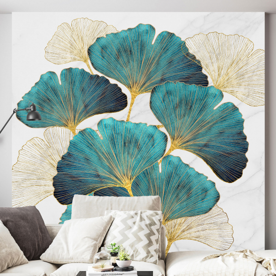 Papel pintado panorámico - Flores