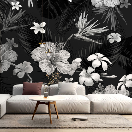 Papel pintado panorámico - Flores