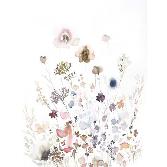 Papel pintado panorámico - Flores