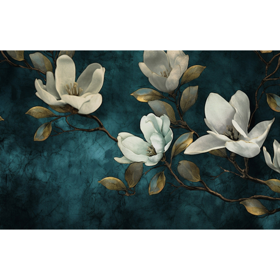 Papel pintado panorámico - Flores
