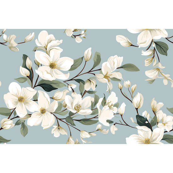 Papel pintado panorámico - Flores