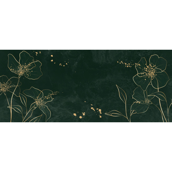Papel pintado panorámico - Flores