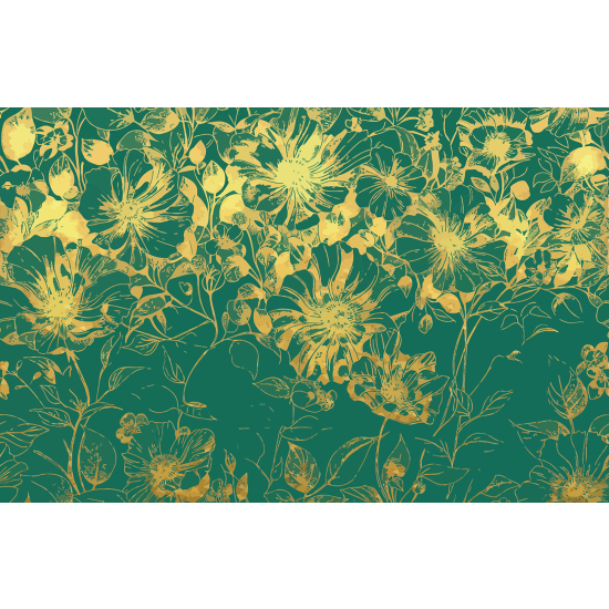 Papel pintado panorámico - Flores