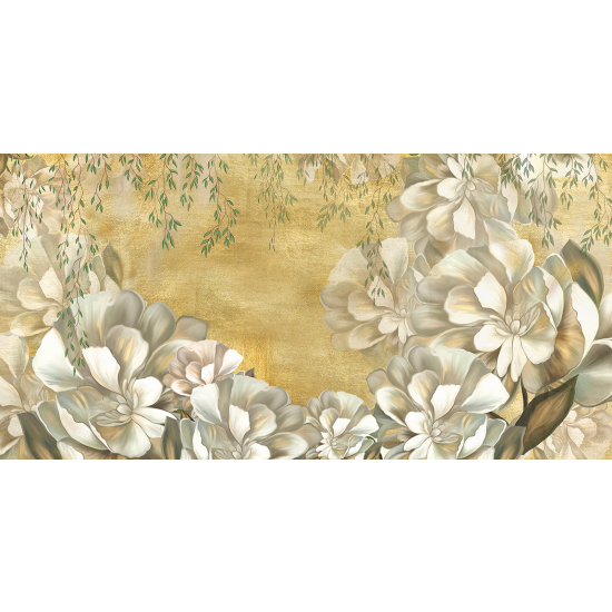 Papel pintado panorámico - Flores